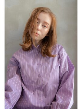 ハバナ 新宿(HAVANA) ミディアムレイヤー 20代30代/大人かわいい/オリーブグレージュ