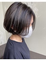 ヘアーメイク アチャ(hair make accha)&nbsp;コンパクトボブ×ハイライト