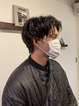 ディープ プラス ナカザキ(deep+nakazaki) 【前上がりセンターパート】