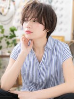 カバーヘアアンドスパ ブリス 浦和(COVER HAIR&SPA bliss)&nbsp;黒髪も◎外国人風ニュアンスカラーショートc5浦和20代30代40代