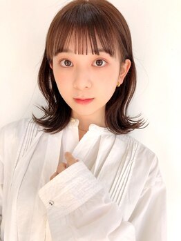 ヘアーで印象が大きく変わる◎再現性の高いベストなバランスで雰囲気も気分もアップ♪