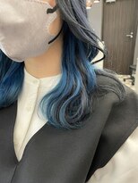 ジルバイジゼル(JILL by GiseL)&nbsp;ブルーインナーカラー