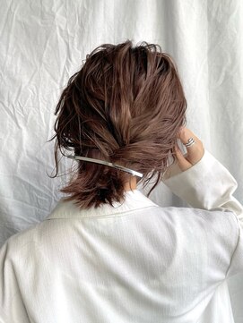 ディッセンバー 神宮前(December) レッドブラウン/ボブパーマ/アレンジ/ピンクブラウン