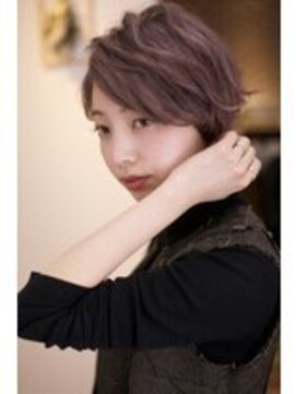 ニューライン 豪徳寺 山下(New-Line) オリーブグレージュ無造作パーマ