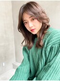 【ARTE表参道/青山】モテ髪ミディアム×ブリーチなし透明感