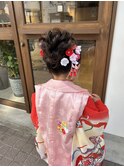 七五三着付けヘアセット♪