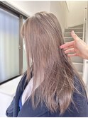 ハイライトカラー ベージュカラー ケアダブルカラー