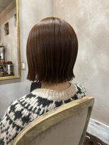 エトランジェ(Etrange)&nbsp;ボブ/外ハネ/ベージュカラー