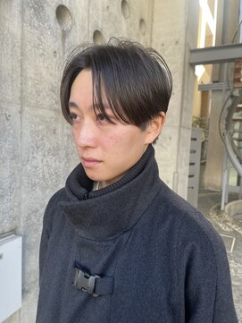 カシュカシュ(cache cache) メンズショートスタイル センターパート