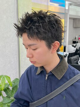 ポート 浦和(PORT) スパイキーパーマツイストスパイラルパーマメンズマッシュ