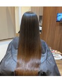 髪質改善ストレート