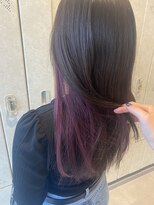 ヘアーエスクールエミュ(hair S. COEUR emu)&nbsp;ピンクインナーカラー
