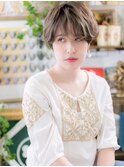 大人かっこいいハイライトハンサムショートc5川口20代30代40代