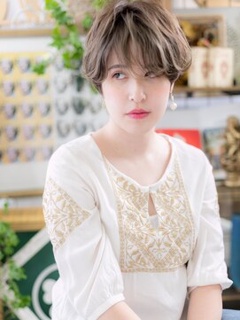 カバーヘア ブリス 川口(COVER HAIR bliss) 大人かっこいいハイライトハンサムショートc5川口20代30代40代