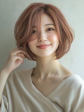 アルトリスト(Altruist Aging×HAIR&SPA) ★グレージュデザインカラーハッシュカットツートンカラーボブ
