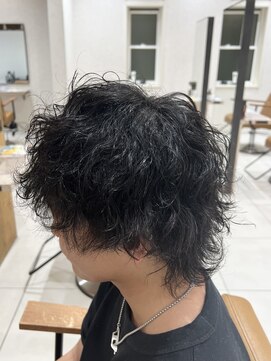 アピッシュ シーナ 海老名店(apish ciena) 波巻きウルフパーマ