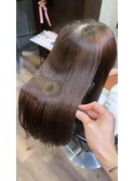 特殊シルクストレート/お客様 before after