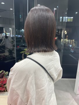 デコラソラン 本川越(DECORA SORAN) ダークブラウン＊切りっぱなしボブ【本川越】