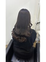 ノー バイ イオエ 西梅田(no. by ioe)&nbsp;ブリーチなしカラー/髪質改善/ミルクティーベージュ/小顔ヘア