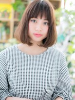 カバーヘア ブリス 北浦和(COVER HAIR bliss) 大人可愛いナチュラル小顔切りっぱなしボブh3北浦和20代30代40代