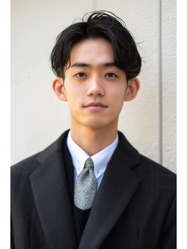 ラナ 新宿(lana) センターパート/ツーブロ/ビジネス/刈り上げ【lana hair 新宿】