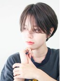 前髪長めショート大人ショートヘア30代40代50代ショートカット