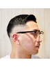 【人気バーバースタイル】0mmスキンフェード＋シェービング＋眉カット