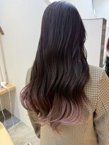 ソレイユトウキョウシブヤ(SOLEIL TOKYO shibuya)&nbsp;グラデーション　ピンク　ラベンダー　韓国巻き