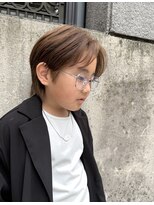 ヘアサロン エフ 渋谷(F)&nbsp;#メンズカット#センターパート#キッズカット