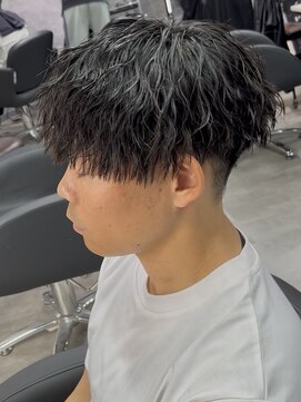 アノ(Ano.) 縦落ちツイストスパイラルツイストスパイラルマッシュ