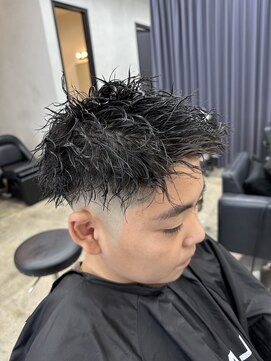 ランズ(LANDS) 《LANDS》ツイストパーマ/メンズカット/スキンフェード/短髪