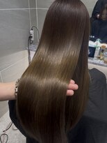 アンジェリカラボ 梅田店(ANGELICA LABO)&nbsp;髪質改善超高濃度水素ストレートTR×韓国風レイヤーカット川又