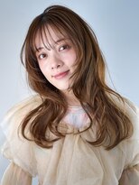 ロンドアンメゾン 原宿(Lond un Maison.)&nbsp;くびれヘア/アプリコットオレンジ/レイヤーカット/ブリーチなし