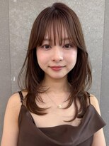 ロンドワン 三宮元町(Lond one)&nbsp;韓国レイヤーカット/ヨシンモリフェイスレイヤー/艶髪カラー