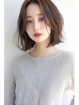 アムネシア たまプラーザ(AMNESIA)&nbsp;マロンベージュ/大人ボブ/ツヤ髪スタイル