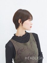 ソーエンバイヘッドライト 糸島店(soen by HEADLIGHT)&nbsp;マッシュショートココアベージュチョコレートブラウン黒髪小顔