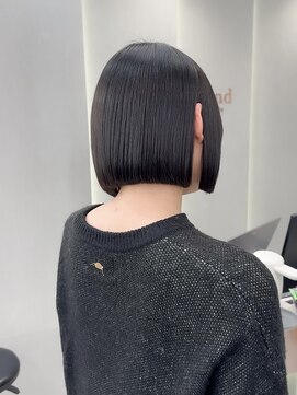 ロンドリゼル 札幌(Lond RiseL) ◯ オリーブグレー/韓国/レイヤーカット/髪質改善/縮毛矯正/札幌