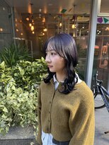 リガナッツ 池袋店(Riganuts)&nbsp;ラベンダー/おすすめカラー/サイドバング