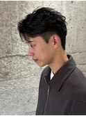 MEN’S HAIR/サーフカール/刈り上げセンターパート/太田