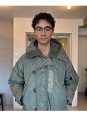 MEN’S HAIR/ルーズショート/癖を活かして/名古屋伏見