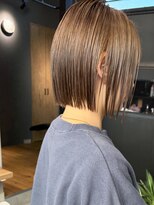ヘアー フォー ナイン(Hair for nine) 切りっぱなしボブ