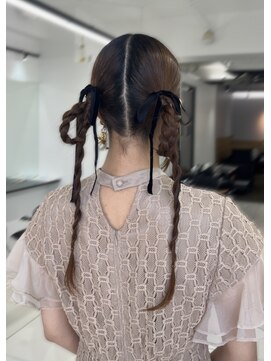 ユニークノベル 中央林間(unique novel) 【yumi】ヘアアレンジ