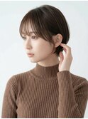 クールショート/似合わせカット/小顔/丸みショート20代30代p上尾