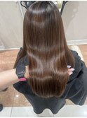 After写真【髪質改善 縮毛矯正】5歳若見えツヤ髪スタイル