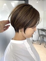ジービージー(GBG)&nbsp;くびれショートボブ40代50代グレイカラー白髪染め白髪ぼかし