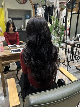 ザザ シンジュク(ZA/ZA shinjuku) 簡単再現◎大人ゆる巻きロング