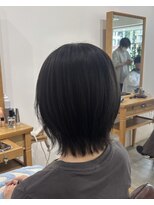 サロン(SALON)&nbsp;レイヤーボブ/黒髪スタイル