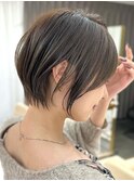 ショートボブ髪型20代30代40代50代前髪あり前髪なし面長表参道