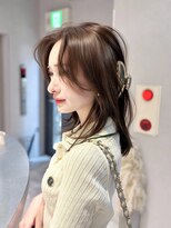 リアン バイ キートス(Lien by kiitos) 柔らかチョコグレージュ×レイヤーカット