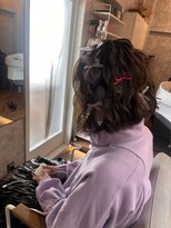 サーディースリーエーカーズヘアスタジオ(33Acers Hair Studio)&nbsp;あみ下げウェーブ